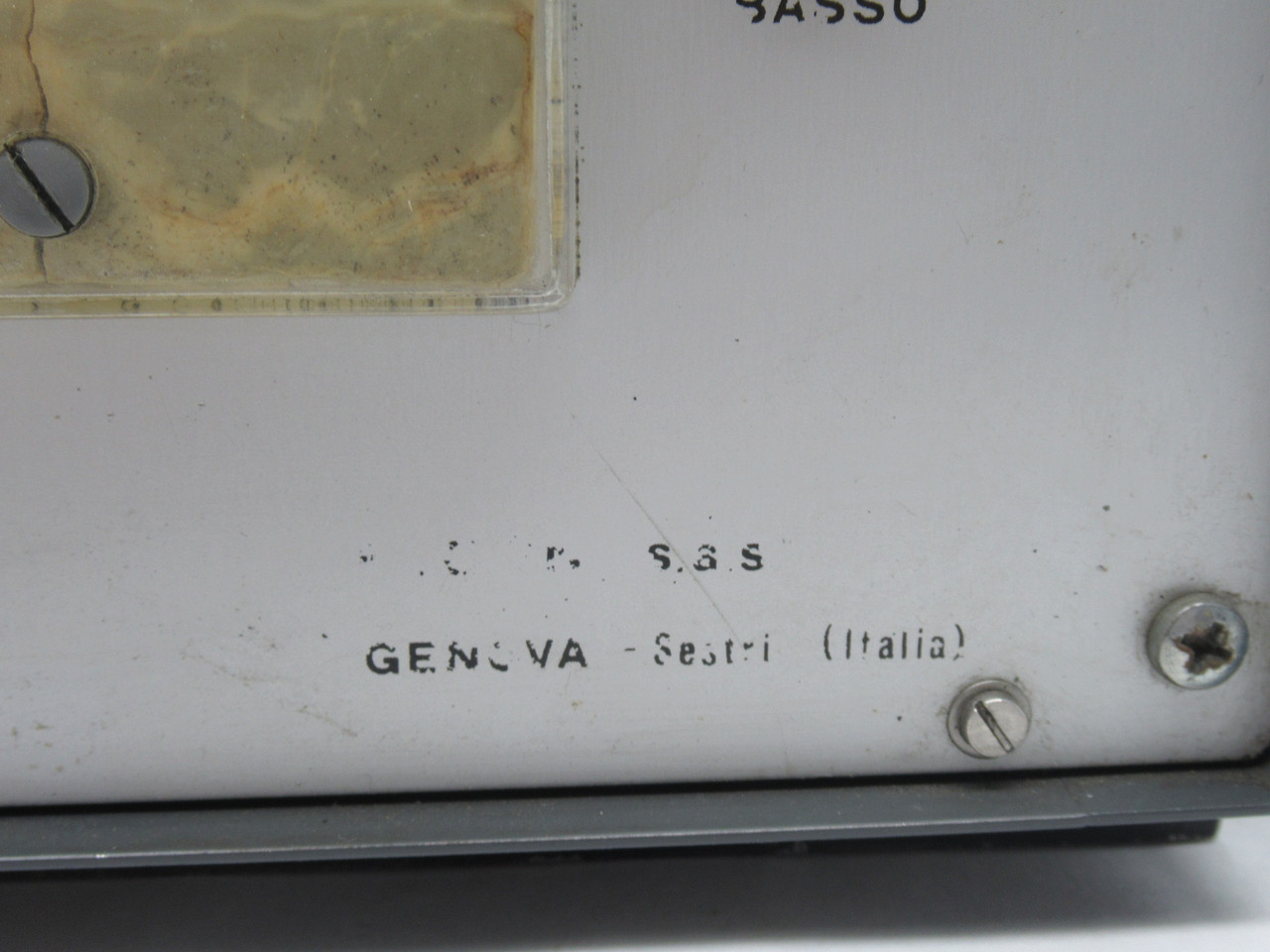 Elcon Microampere Controller 110V 50-60Hz MISSING KNOB AND LENS USED