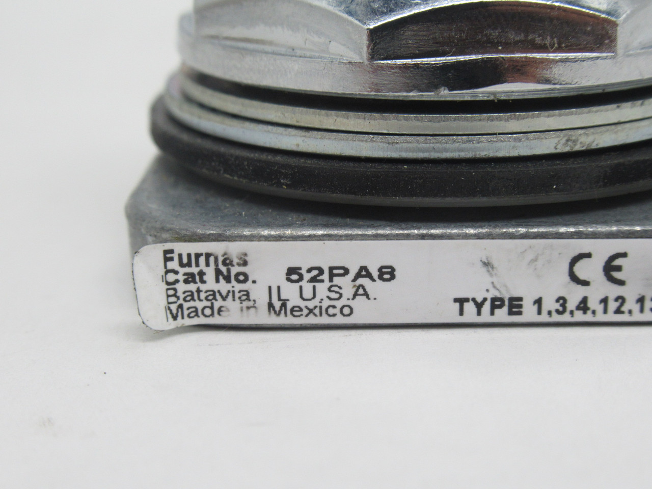 Furnas 52PA8 Push Button Operator Less Cap 2-Position Momentary SHELF WEAR NEW