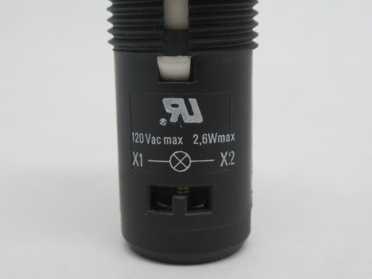 Baco S20SA20 One-Piece Pilot Light 120V 2.6W Green Lens No Lamp Included NOP