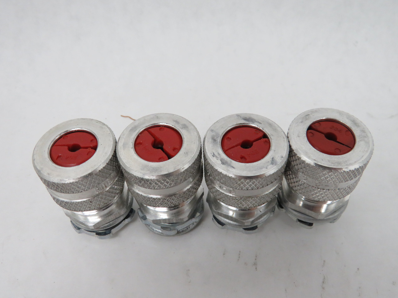 Hubbell SHC1015 Aluminum Cable Connector 1/2" NPT .19"-.25" Range Lot of 4 NOP