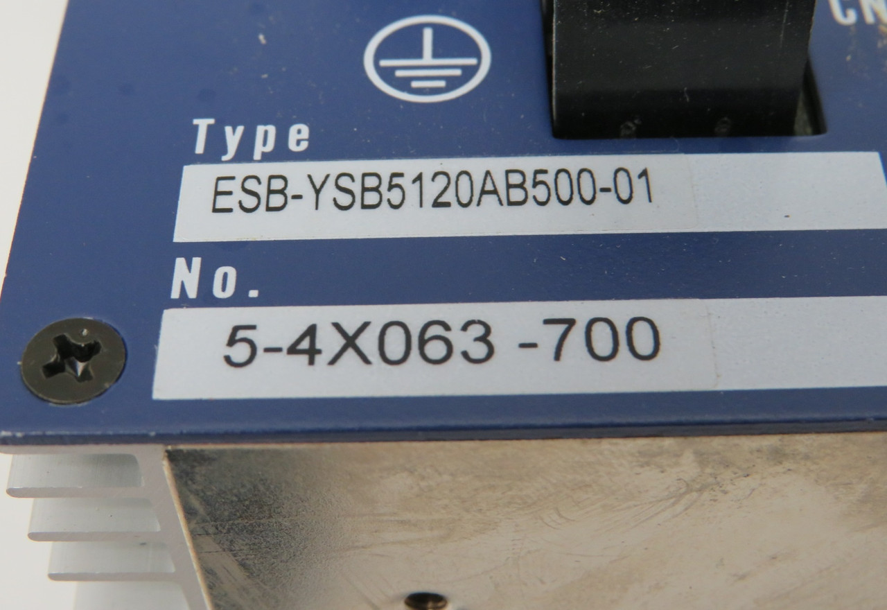 NSK ESB-YSB5120AB500-01 ESB Servo Drive 200-280V 3Ph 2.3A FADED LABEL USED