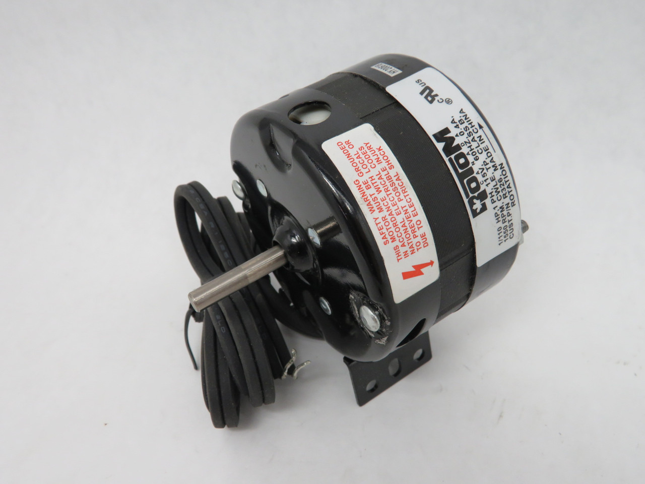 Rotom R326 Refrigeration Evaporator Coil Motor 1/110HP 1550rpm 115V COS DMG USED