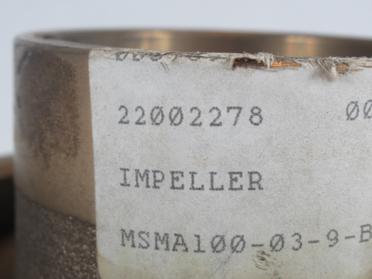Generic 22002278 7-Vane Closed Impeller 9.5" OD 2.56" ID 3-3/8" LTB NOP