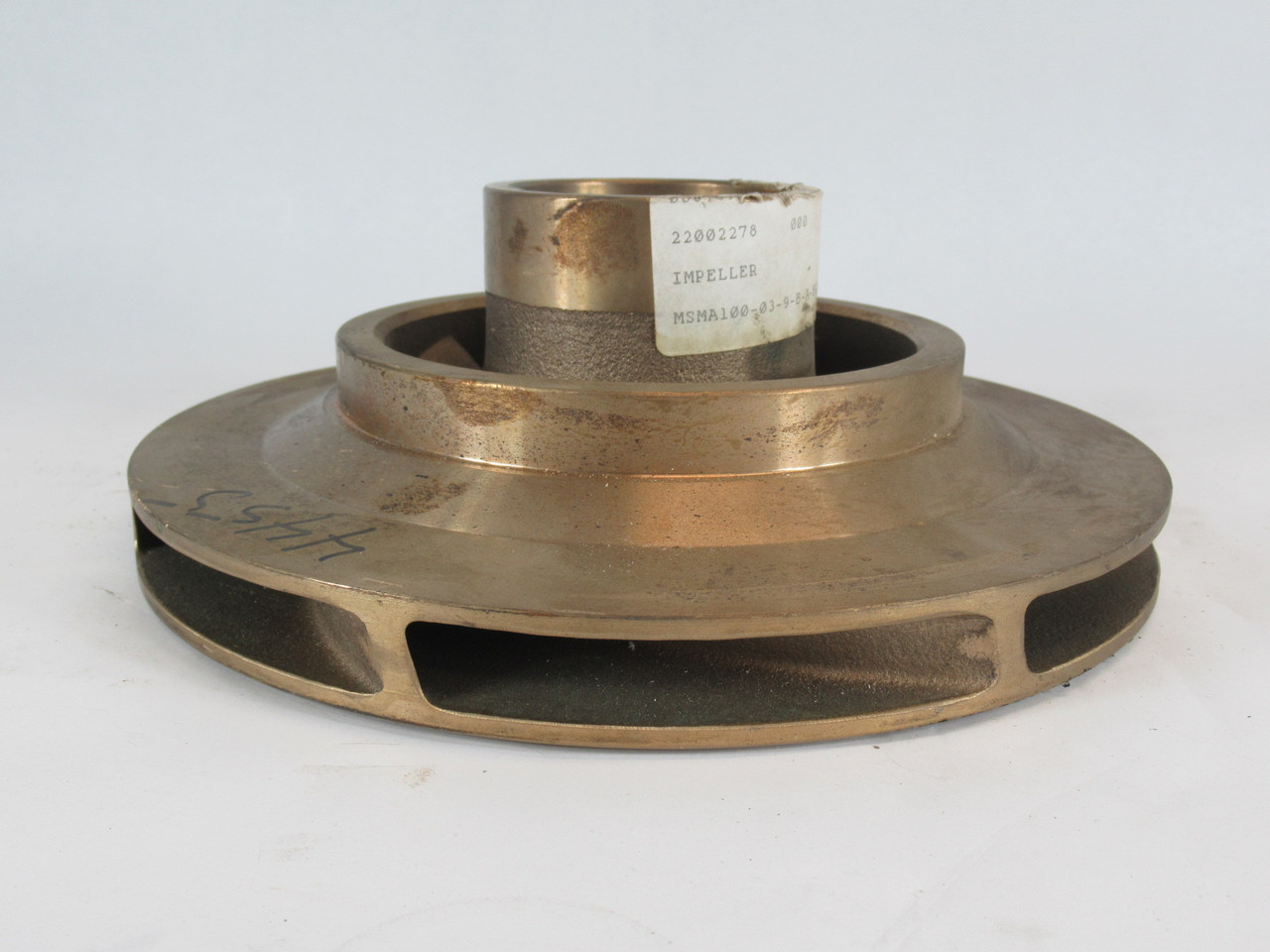 Generic 22002278 7-Vane Closed Impeller 9.5" OD 2.56" ID 3-3/8" LTB NOP