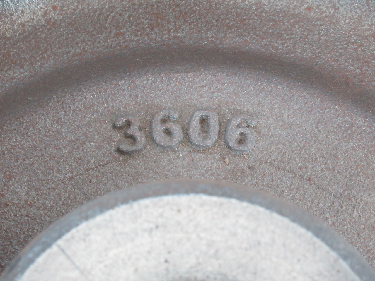 Gorman-Rupp 3606-10010 Cast Iron Seal Plate 14" OD SHELF WEAR/RUST NOP