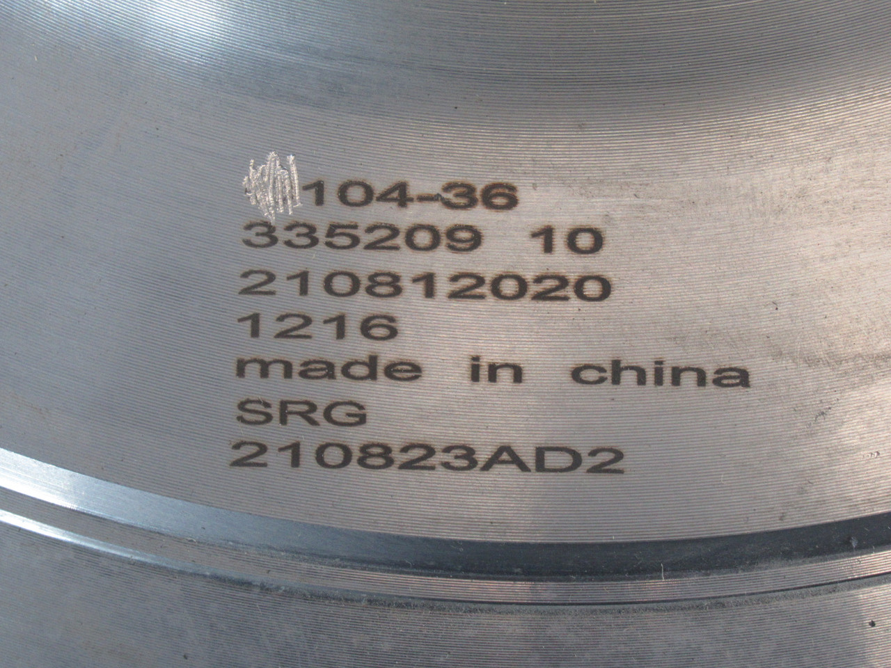 Goulds Pumps C104-36 Side Suction Plate 14" OD 6.25" ID SHELF WEAR NOP