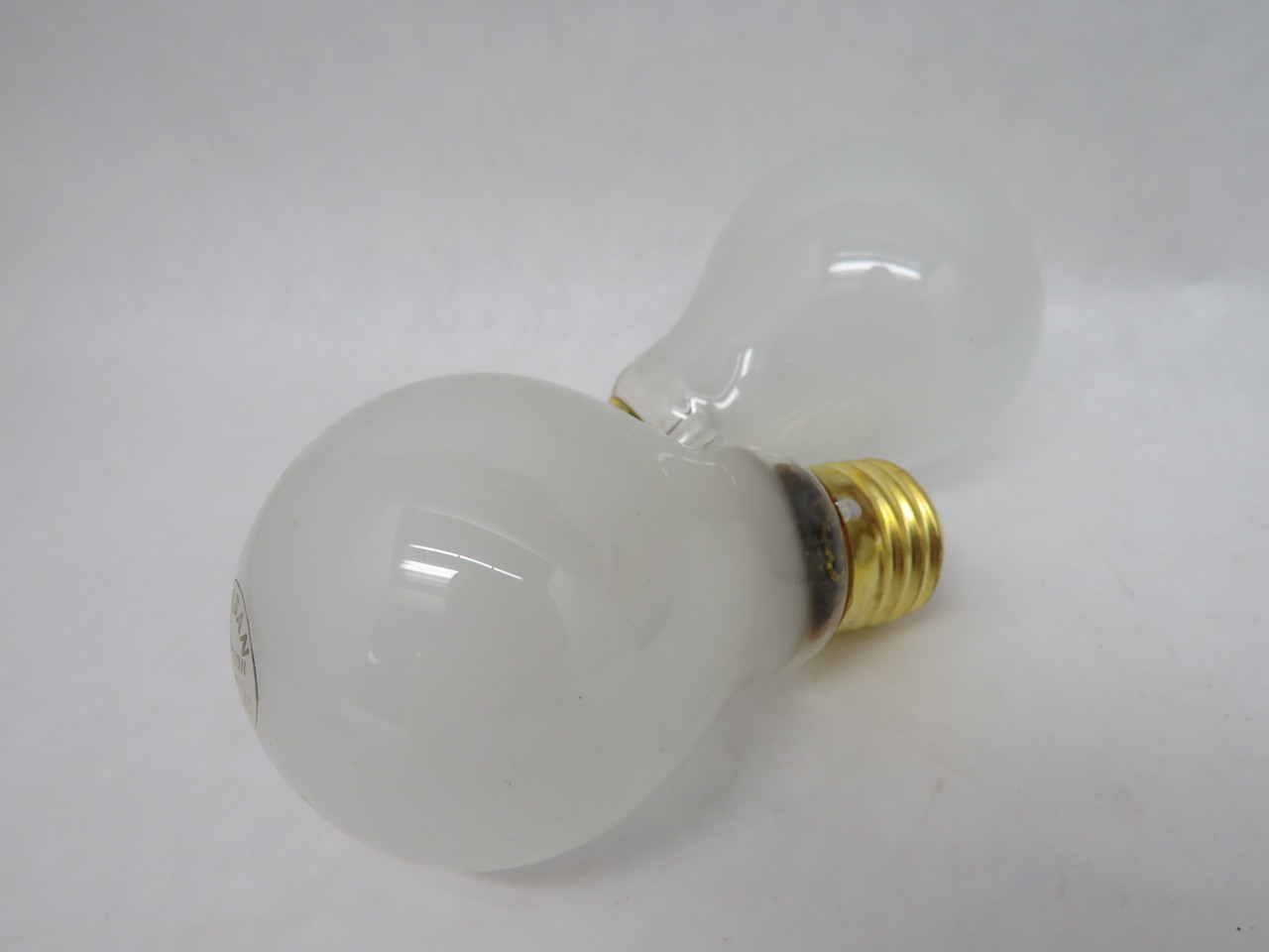 Symban 100A19/IF/RS-130V Frosted Light Bulb 100W 130V 2-PK DAMAGED BOX NEW