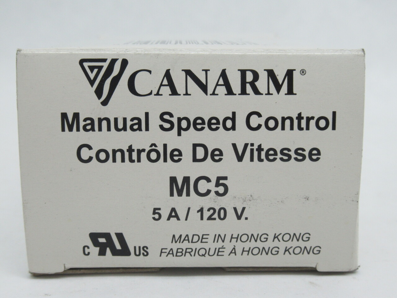 Canarm MC5 Industrial Ceiling Fan Speed Control 120V 5A NEW