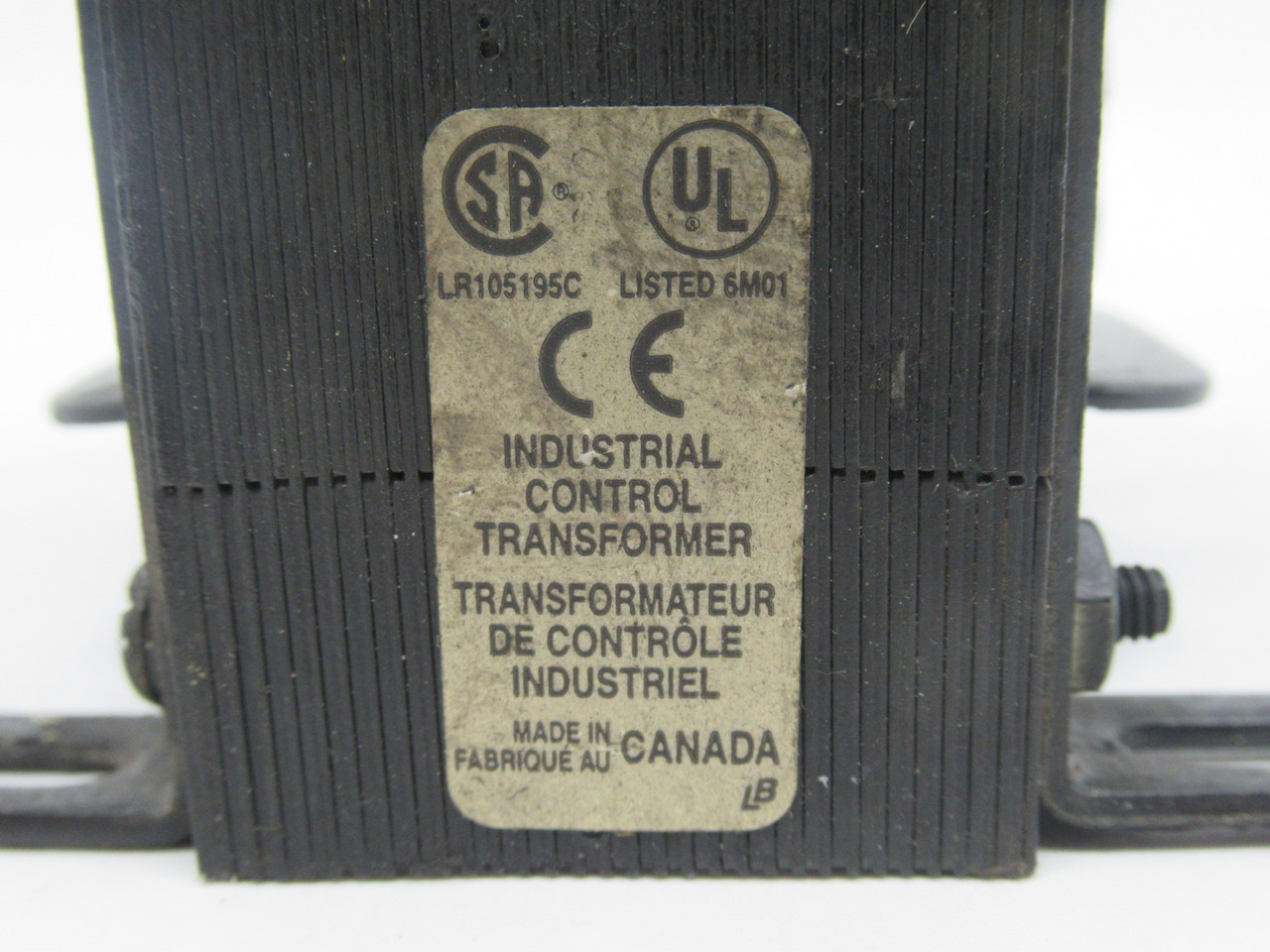 Marcus MO250J Industrial Control Transformer 250VA Pri 600V Sec 120/240V USED