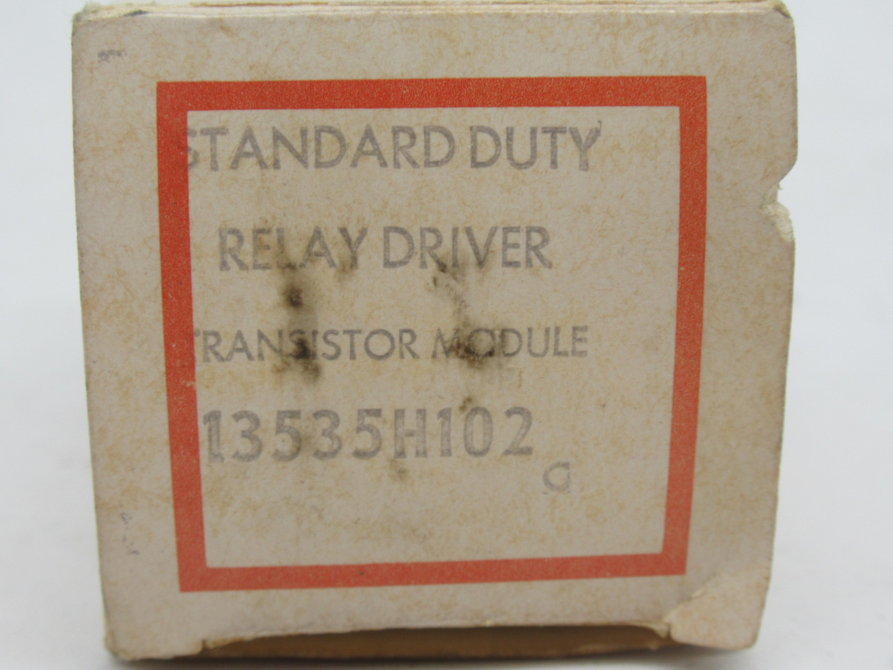 Cutler-Hammer 13535H102C Relay Driver Transistor Module 8-Pin BOX WEAR NEW