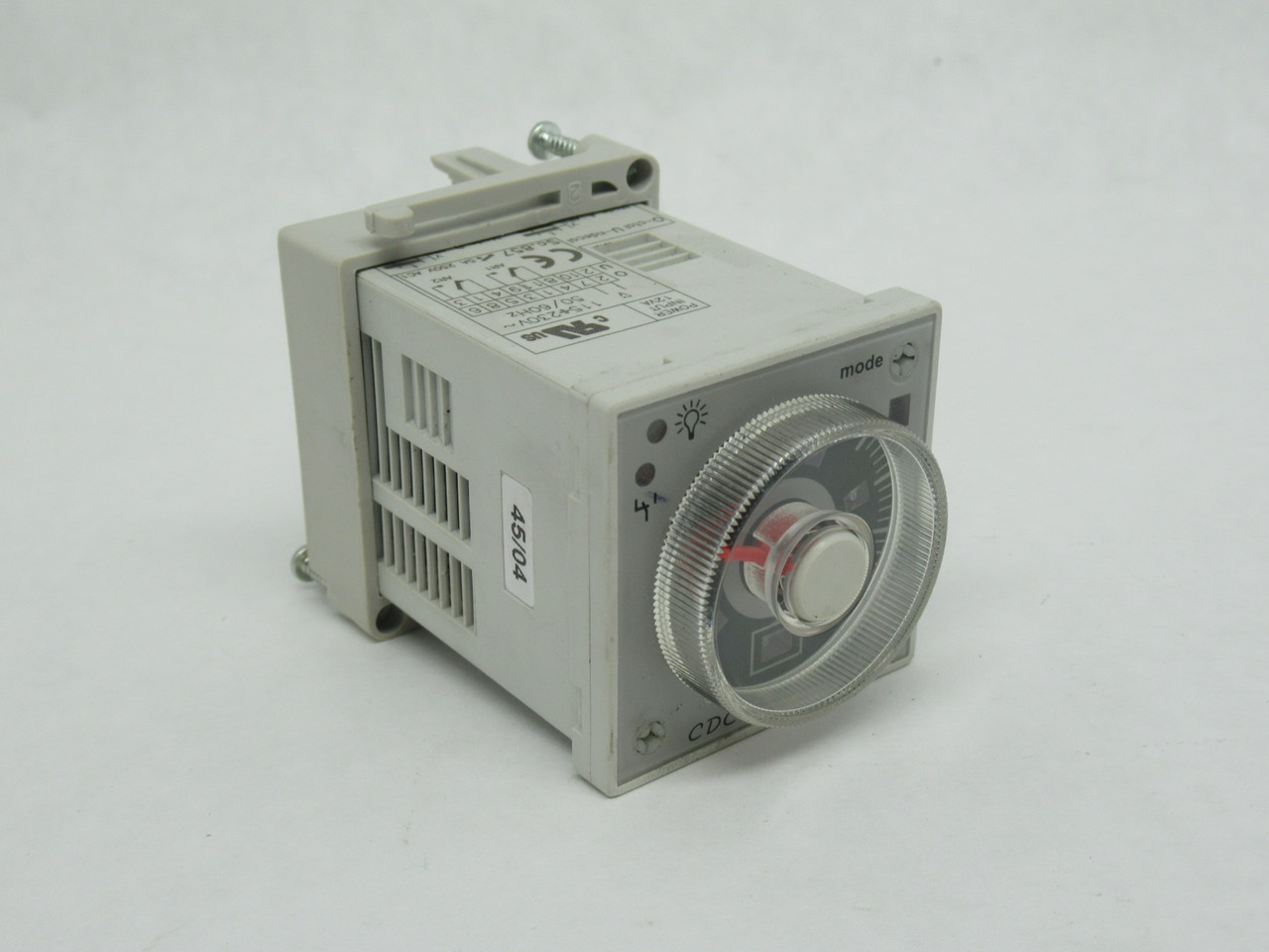 CDC TC82 Multifunction Timer 115/230V 50/60Hz 5A@250V 12VA 8-Pin USED