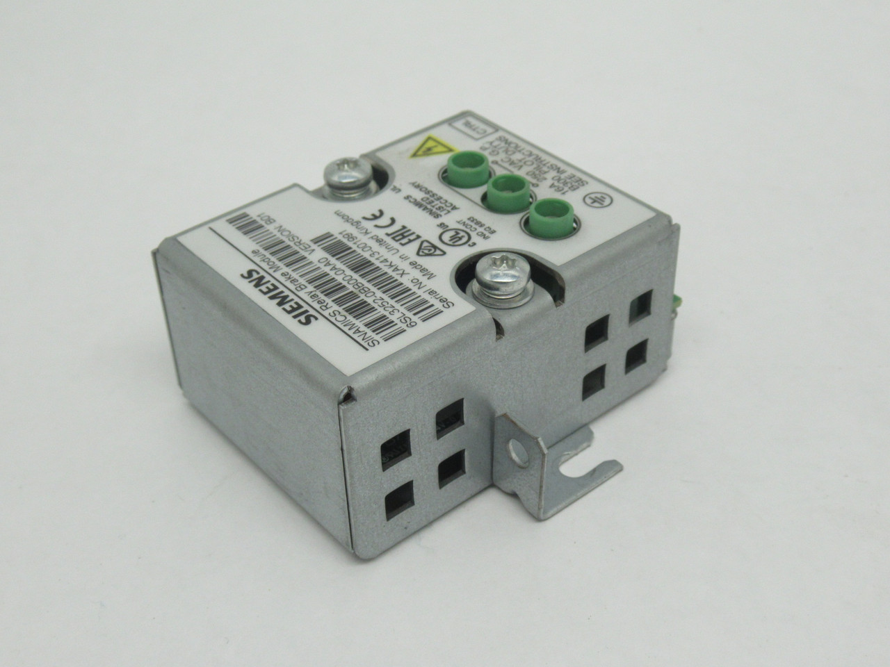 Siemens 6SL3252-0BB00-0AA0 Brake Relay Module 250V 16A USED