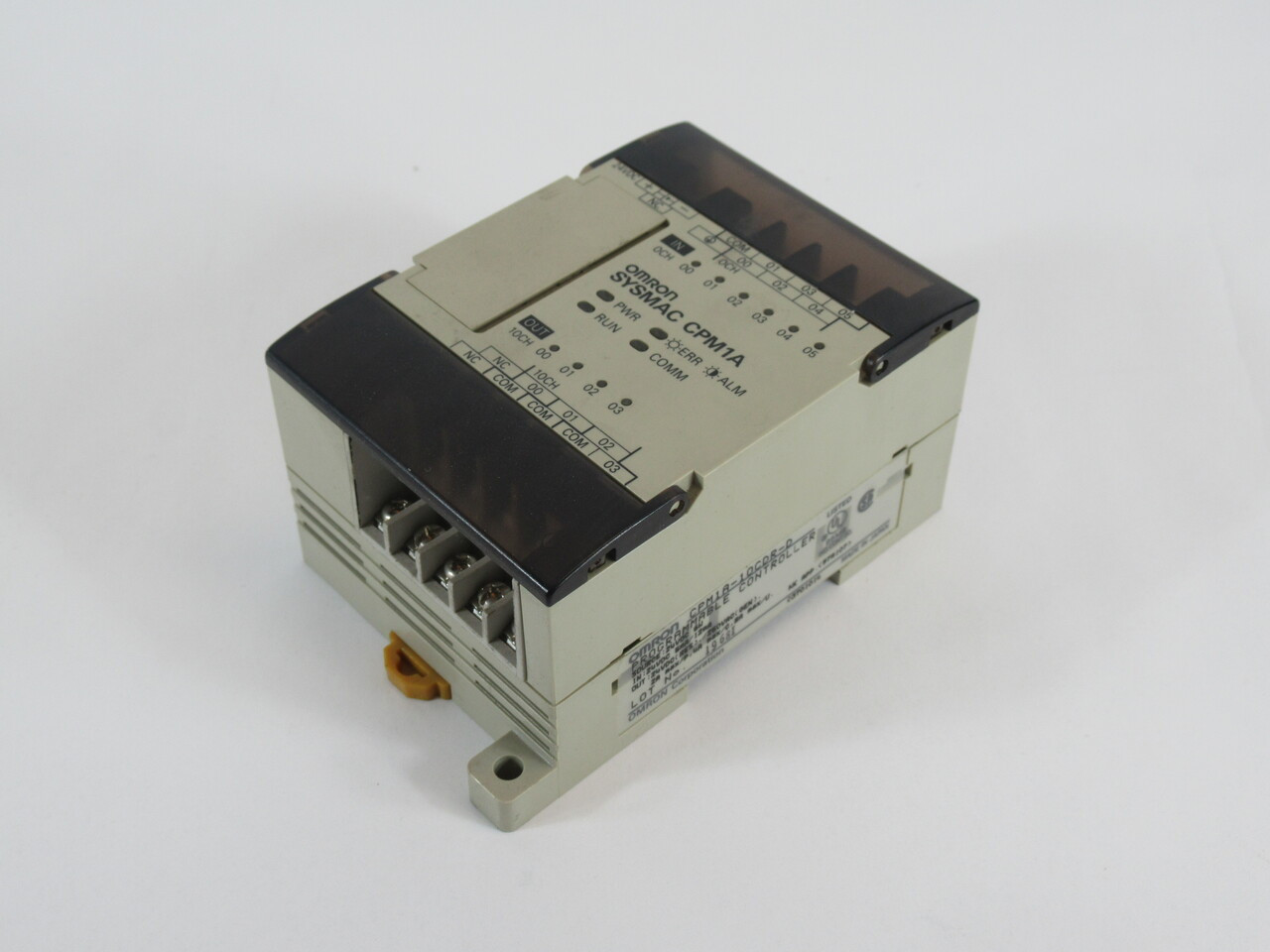 Omron CPM1A-10CDR-D Programmable Controller 24VDC 6W 5mA 12mA 250VAC 2A/Pt USED