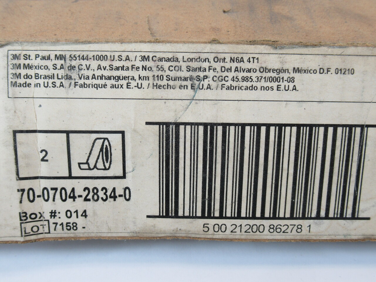 3M SJ3551 Reclosable Fastener 1" W 50-Yard L 2-Pack SOME REMOVED/SHELF WEAR NEW