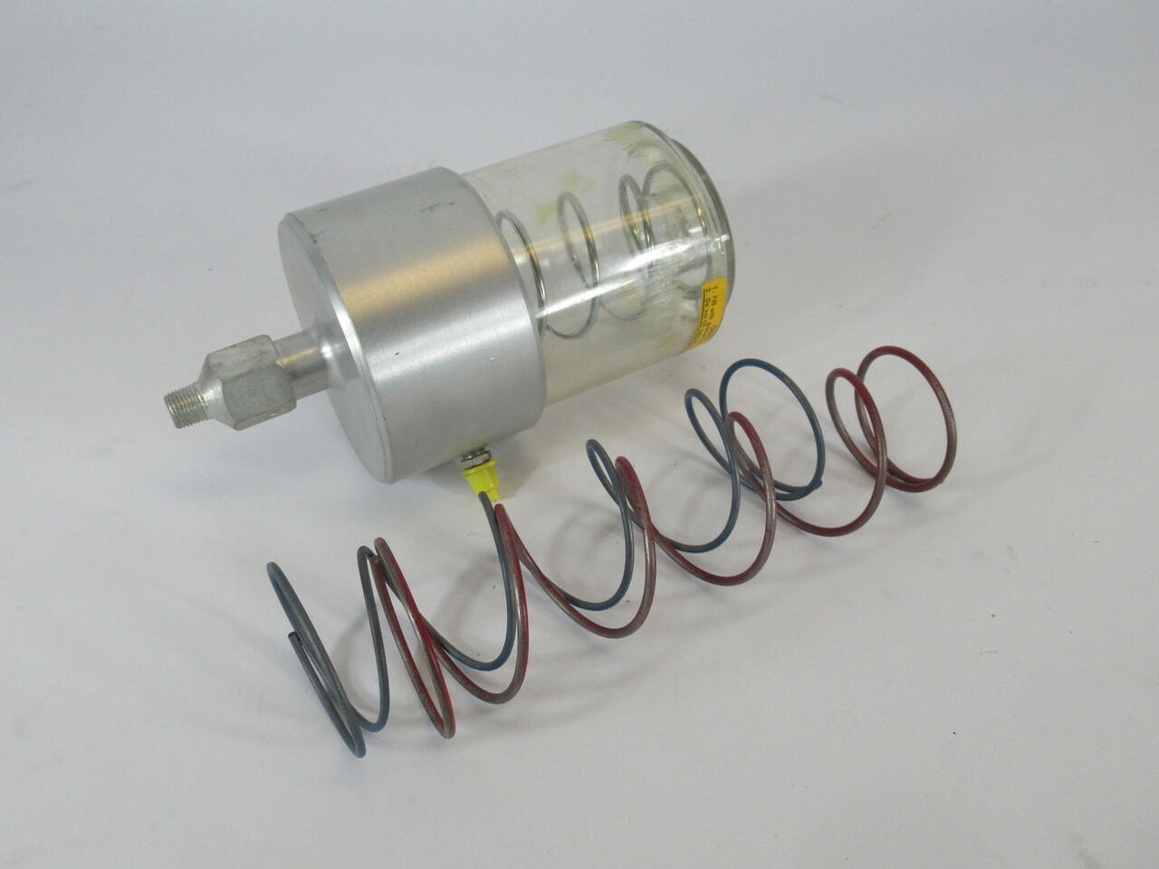 LubeSite 360 Auto Grease Feeder 60oz Reservoir 1/8" NPT C/W Springs USED