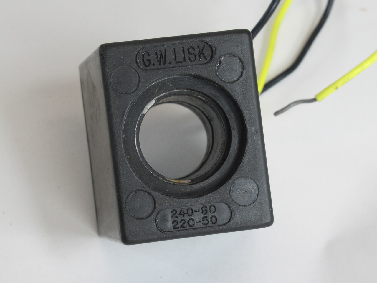 G.W. Lisk Solenoid Coil 240V@60Hz 220V@50Hz USED
