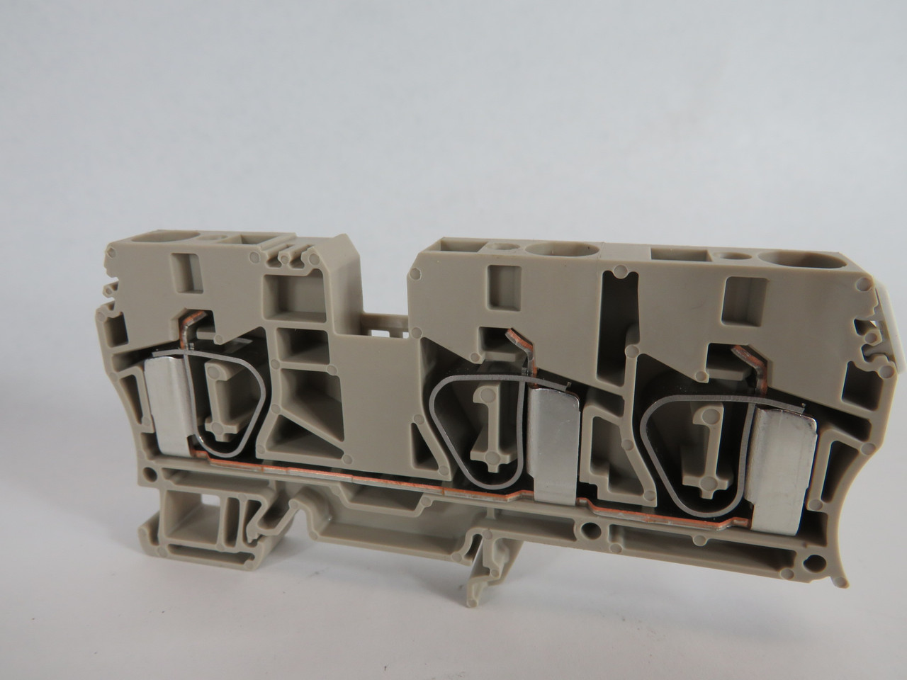 Weidmuller ZDU-10/3AN 1767690000 Beige Terminal Block 10mm2 800V USED