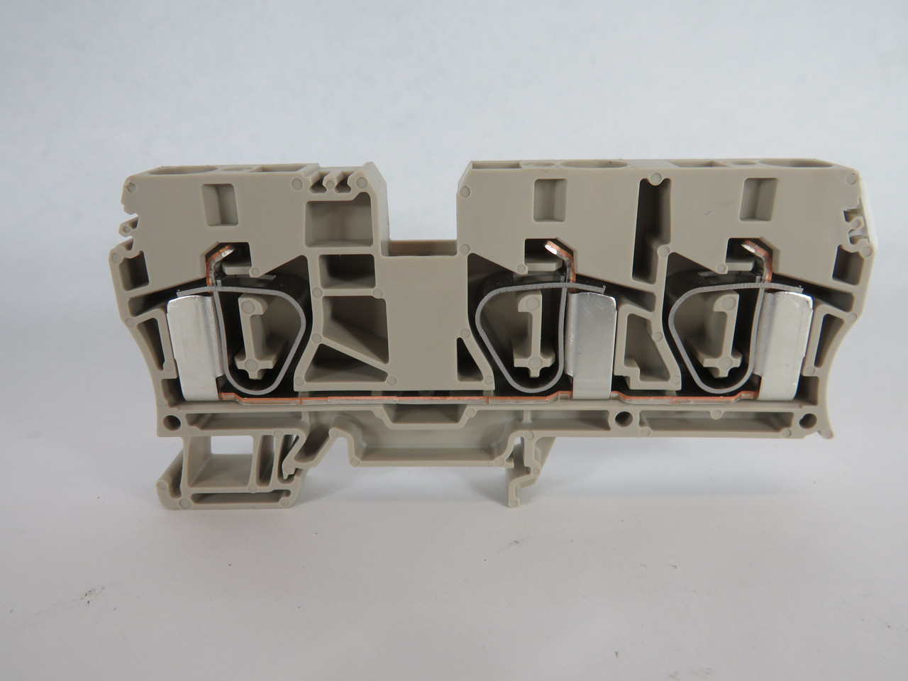 Weidmuller ZDU-10/3AN 1767690000 Beige Terminal Block 10mm2 800V Lot of 20 USED