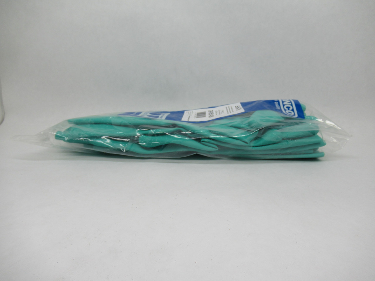 Ronco 29-953-09 Nitrile Glove Green Large 381mm L 115mm W 0.55mm T *6-Pack* NWB