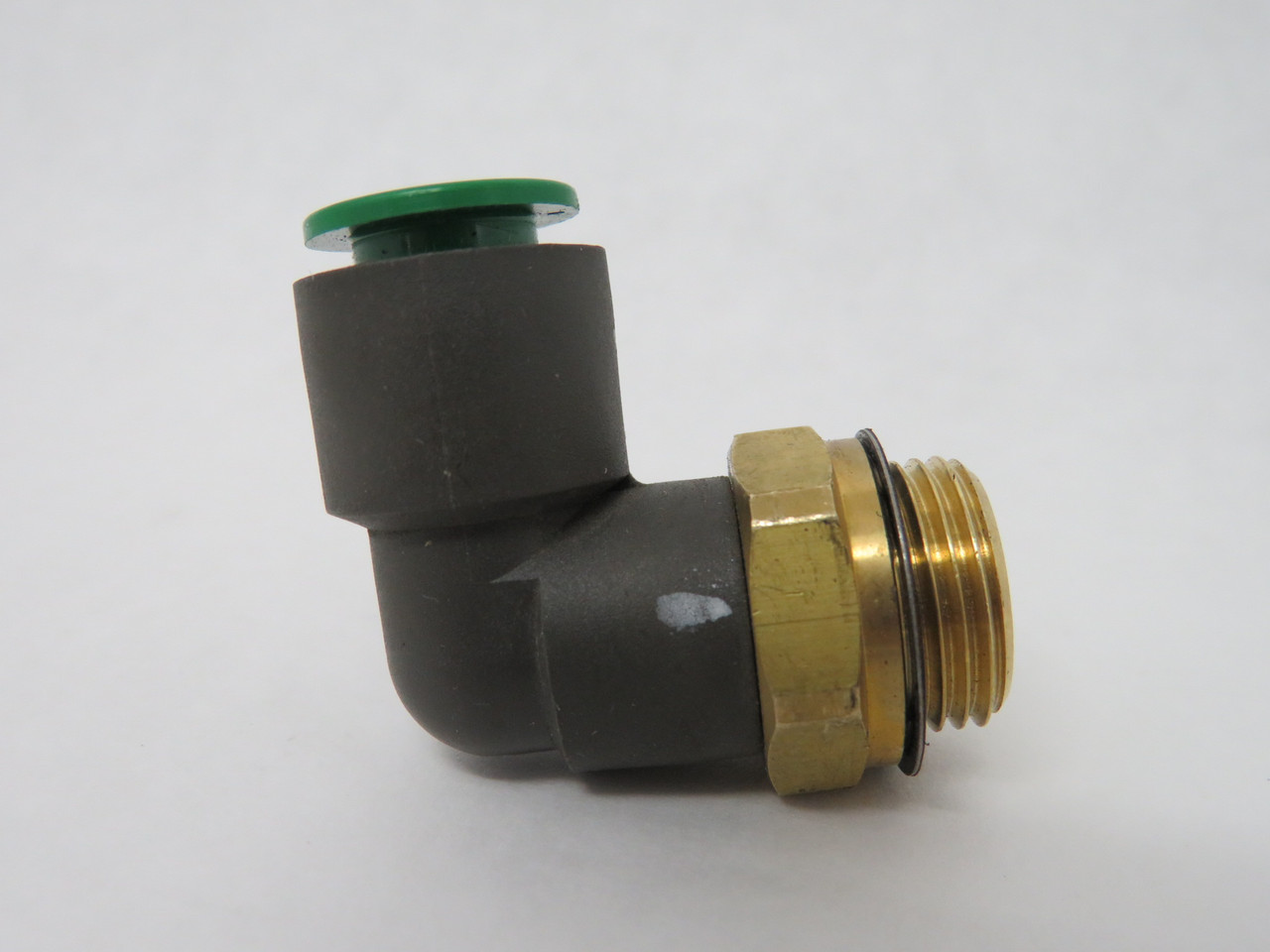 SMC KRL10-G03 90 Degree Male Fitting G3/8 Thread 10mm Tube USED