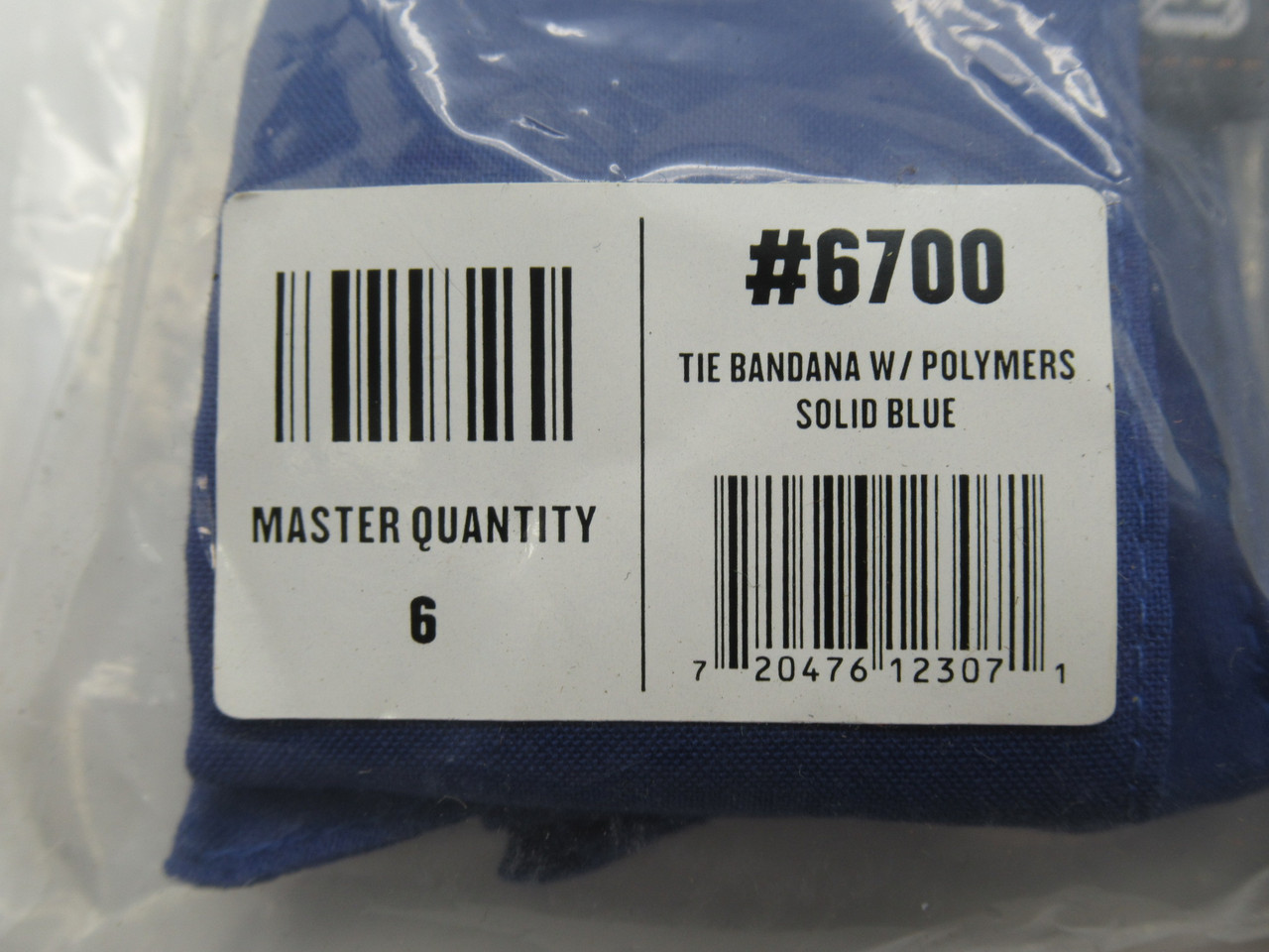 Ergodyne 12307 Chill-Its 6700 Cooling Headband Solid Blue *6-Pack* NWB