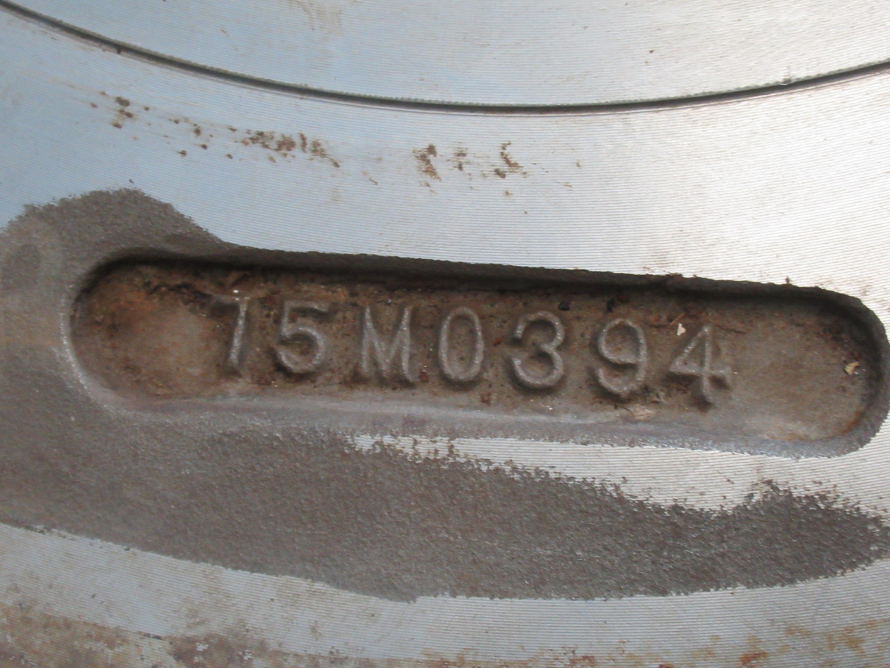 Peerless 75M0394 Side Suction Plate 22.5" OD 9.25" ID SHELF WEAR/RUST NOP