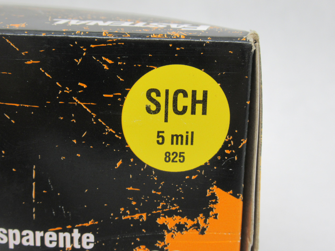 Fastenal 1334826 Body Guard Clear Vinyl Disposable Glove 100-Pack DMG BOX NEW