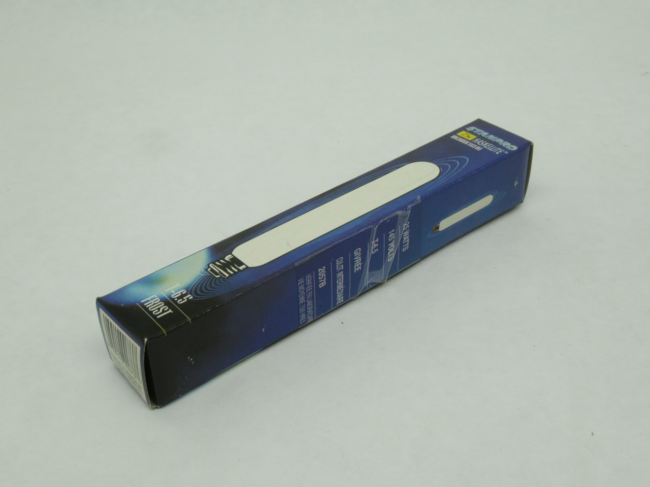 Stanpro 2057B Frosted Tubular Incandescent Bulb 145V 25W T-6.5 SHELF WEAR NEW