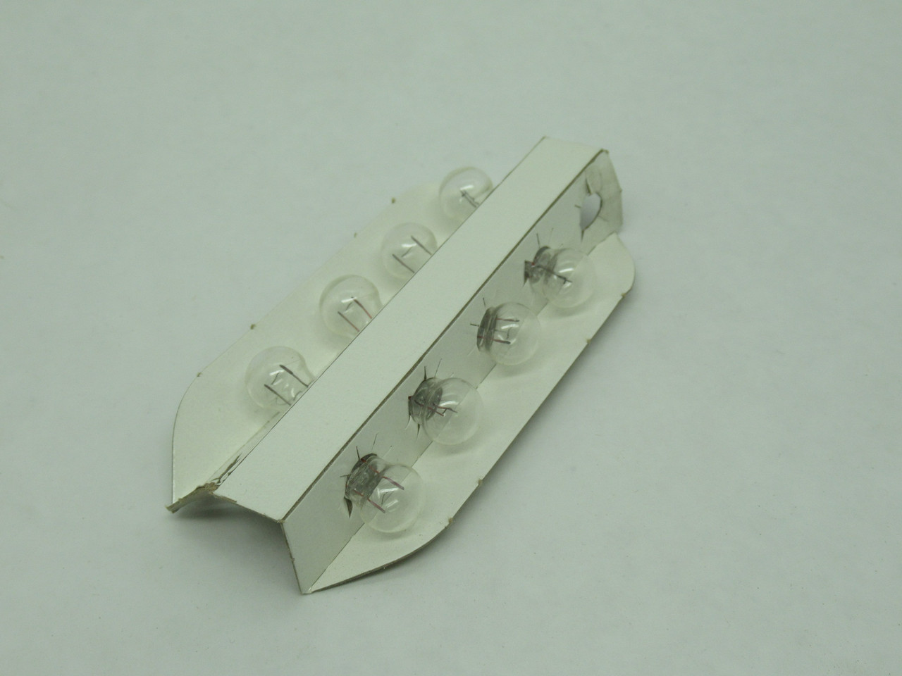 General Electric 12 Miniature Bi-Pin Bulb 6.3V 1W Lot of 8 SHELF WEAR NEW