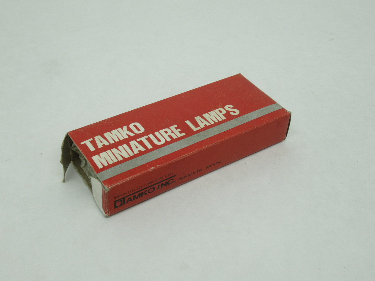 Tamko 12 Miniature Bi-Pin Bulb 6.3V 150mA Lot of 7 BOX DAMAGE NEW