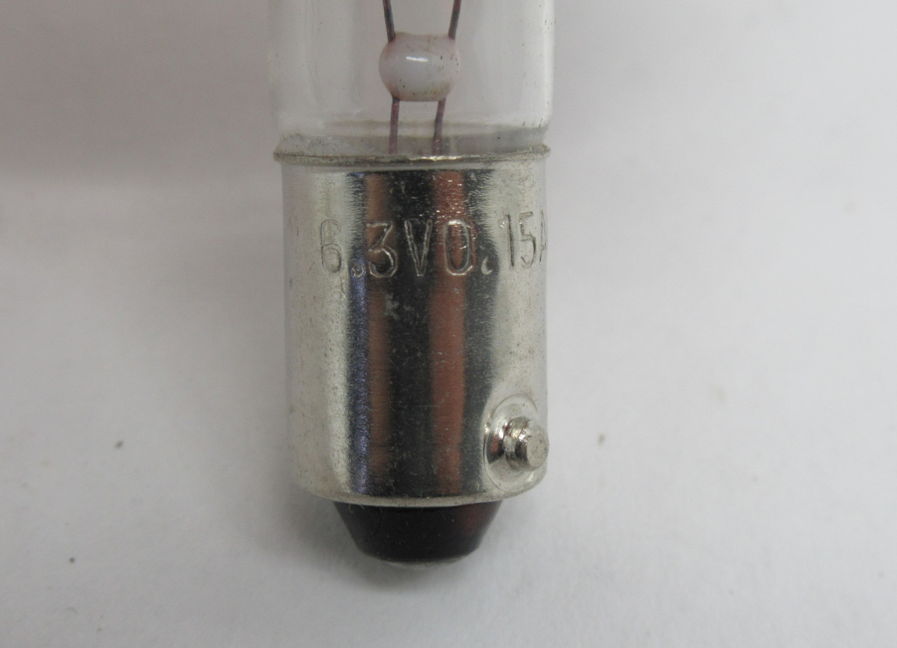 Spectro 755 Miniature Incandescent Bulb 6.3V 0.15A Lot of 6 SHELF WEAR NEW