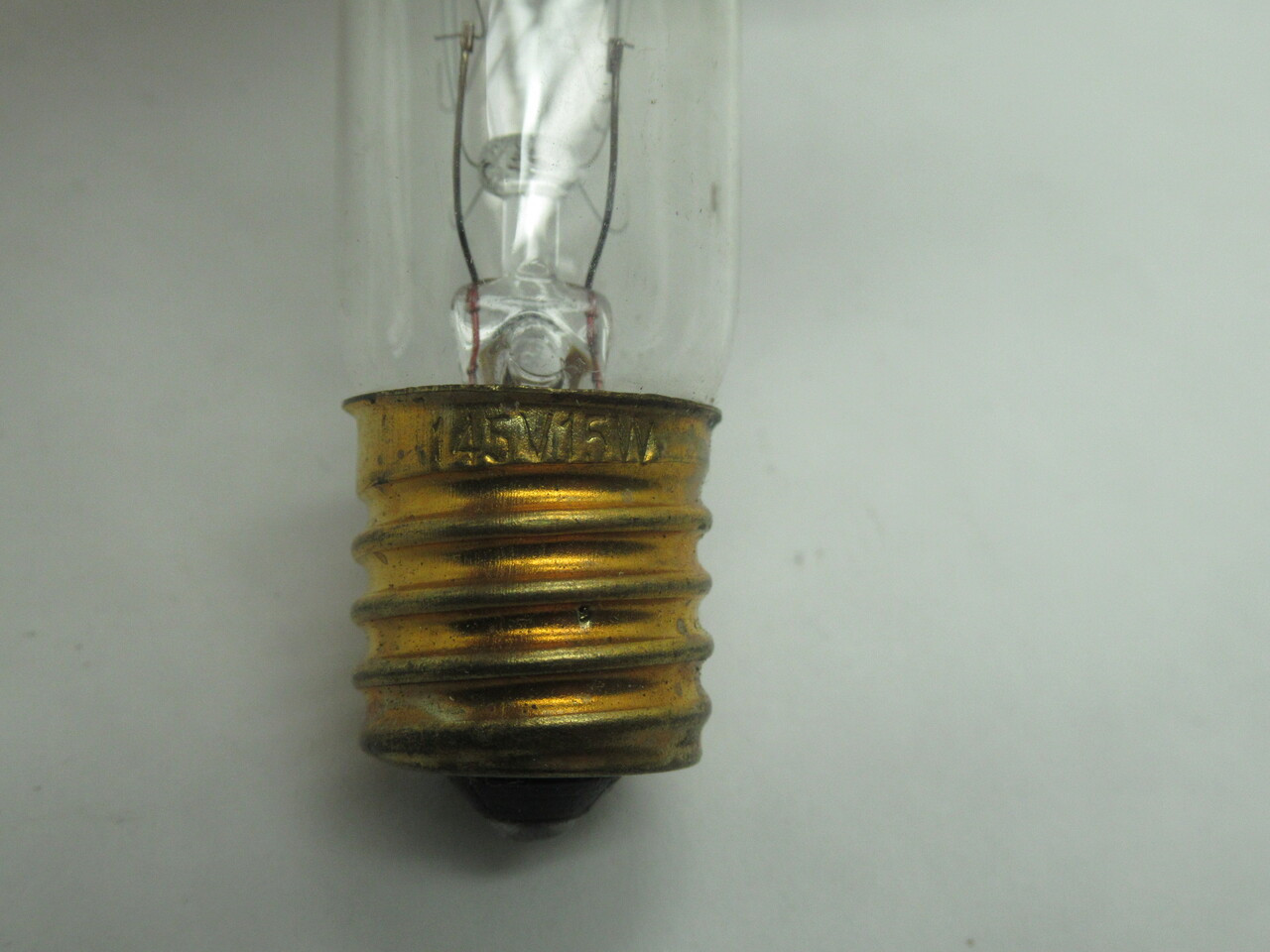 Tamko 15T6/INT./CL/145V Incandescent Tubular Bulb 145V 15W Lot of 8 BOX DMG NEW