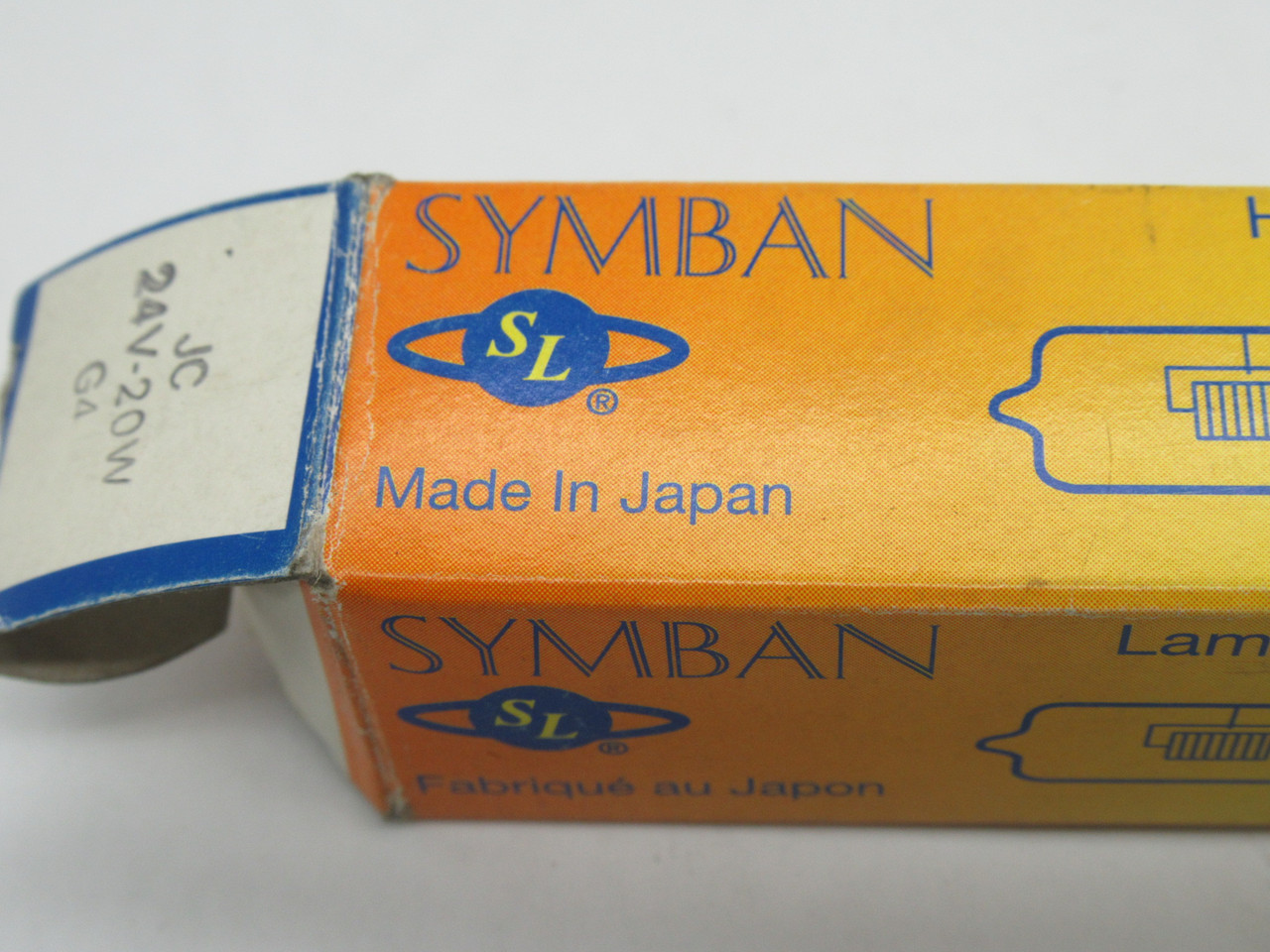 Symban JC24V20W/G4 Bi-Pin Halogen Lamp 24V 20W BOX DAMAGE NEW