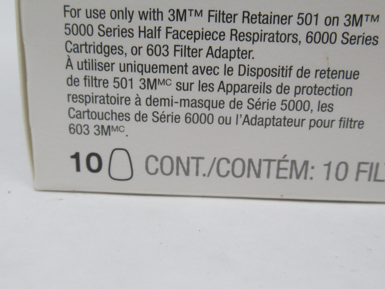 3M 5N11 Bayonet Polyester Particulate Filter N95 *10-Pack* SEALED NEW