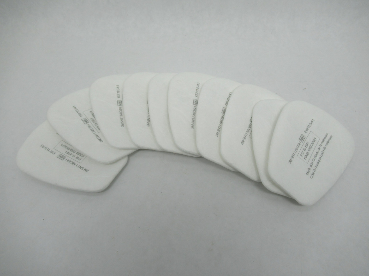 3M 5N11 Bayonet Polyester Particulate Filter N95 *10-Pack* NEW