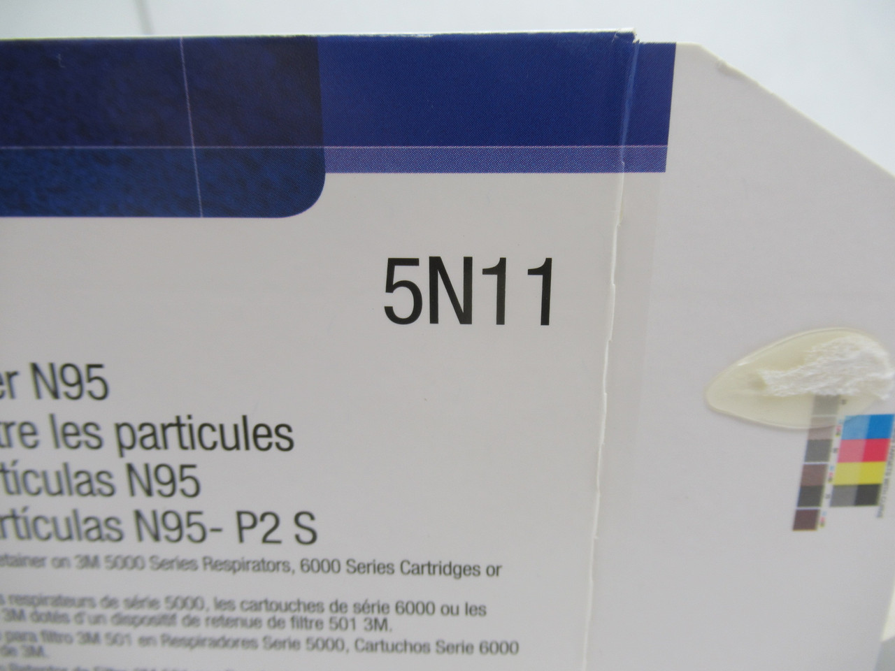 3M 5N11 Bayonet Polyester Particulate Filter N95 *10-Pack* NEW