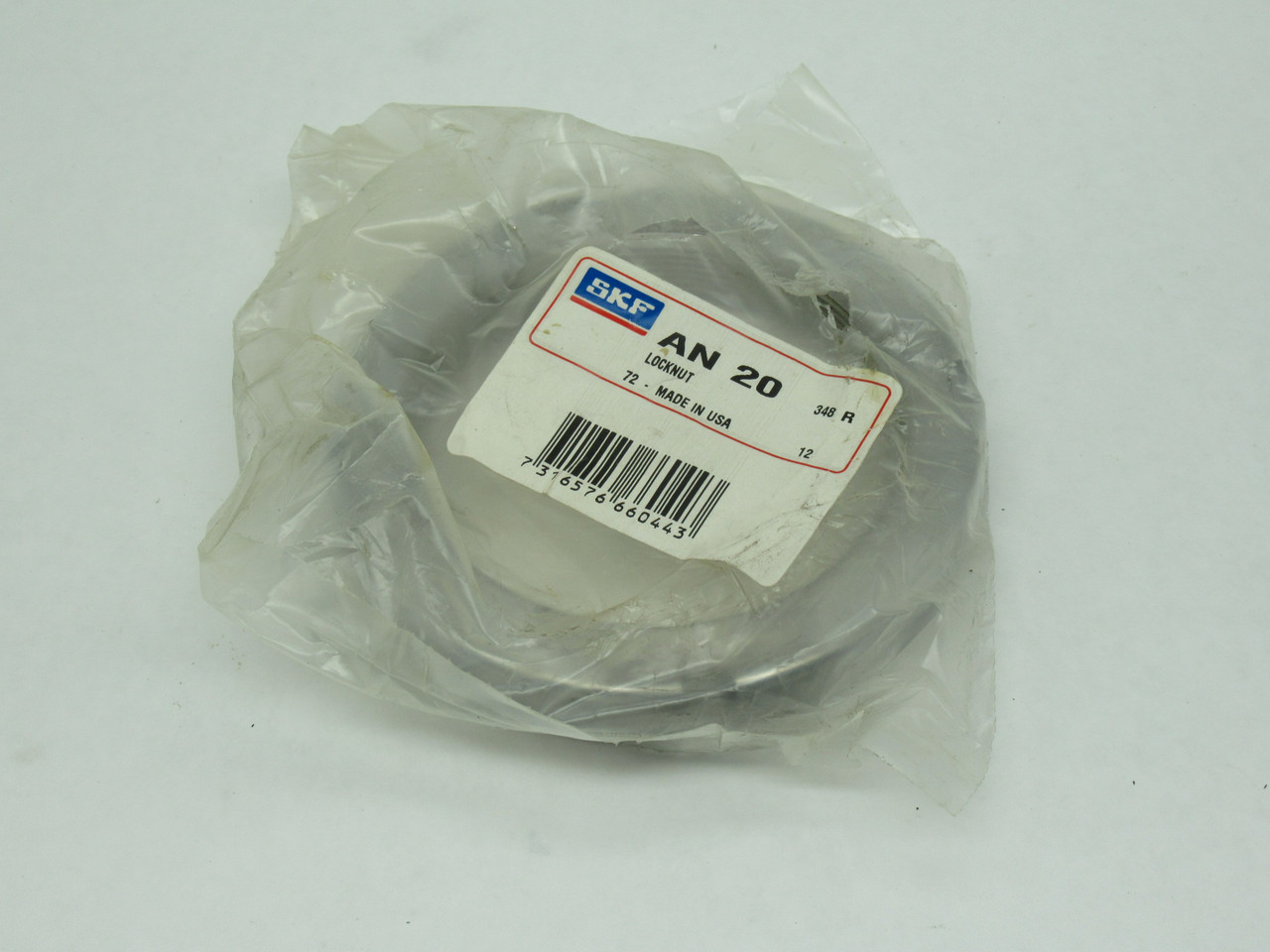 SKF AN20 Bearing Locknut 5.193" OD 3.918" ID 0.76" W RIPPED BAG NWB