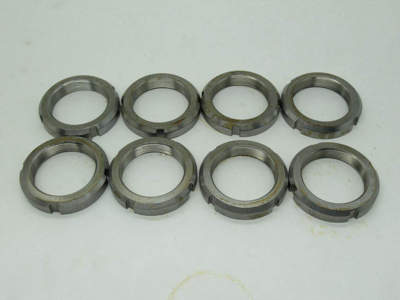 Standard N10 Bearing Locknut 2.693"OD 1.967"ID 0.51"W LOT OF 8 RIPPED BAG NWB