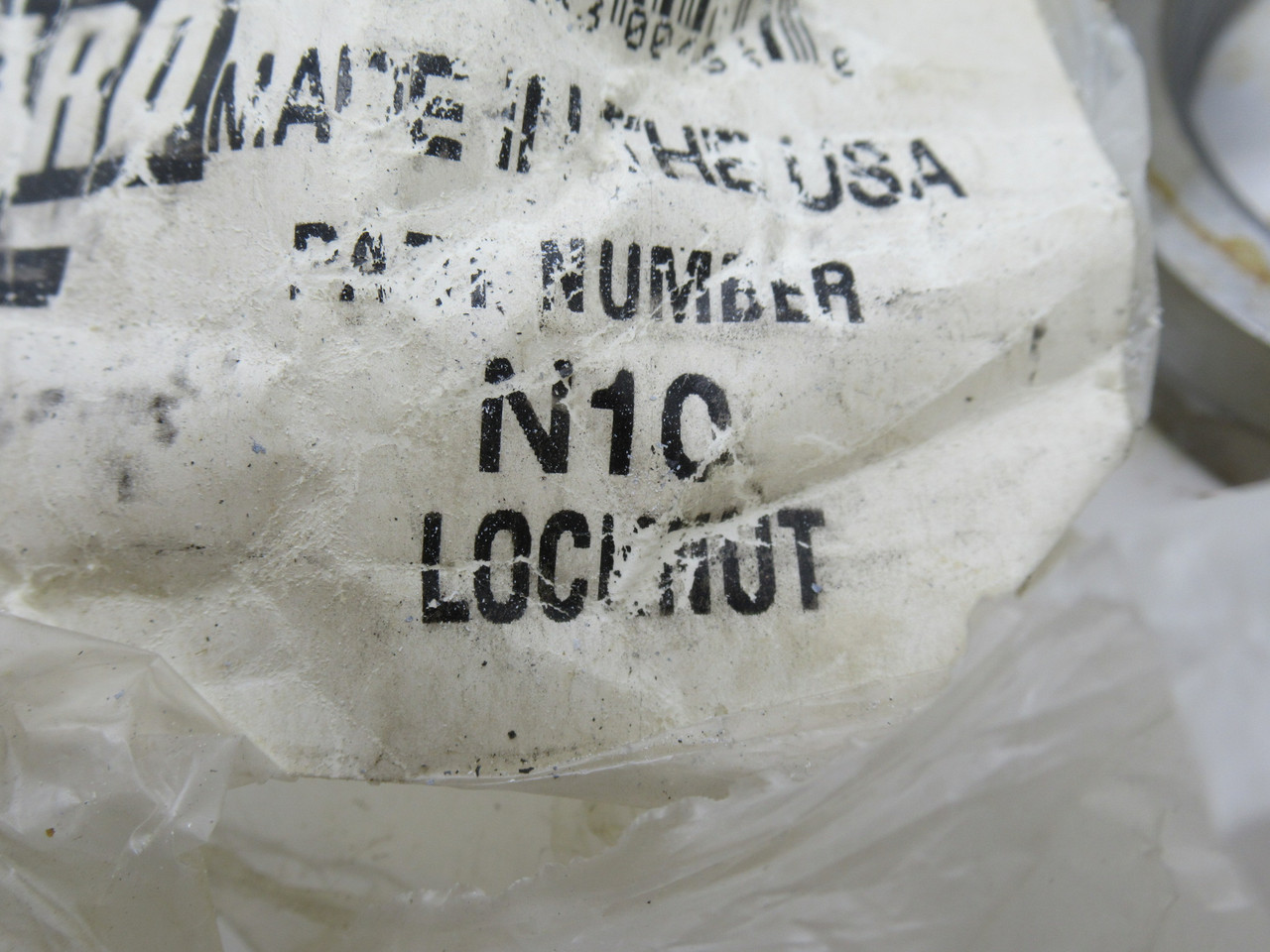 Standard N10 Bearing Locknut 2.693"OD 1.967"ID 0.51"W LOT OF 8 RIPPED BAG NWB