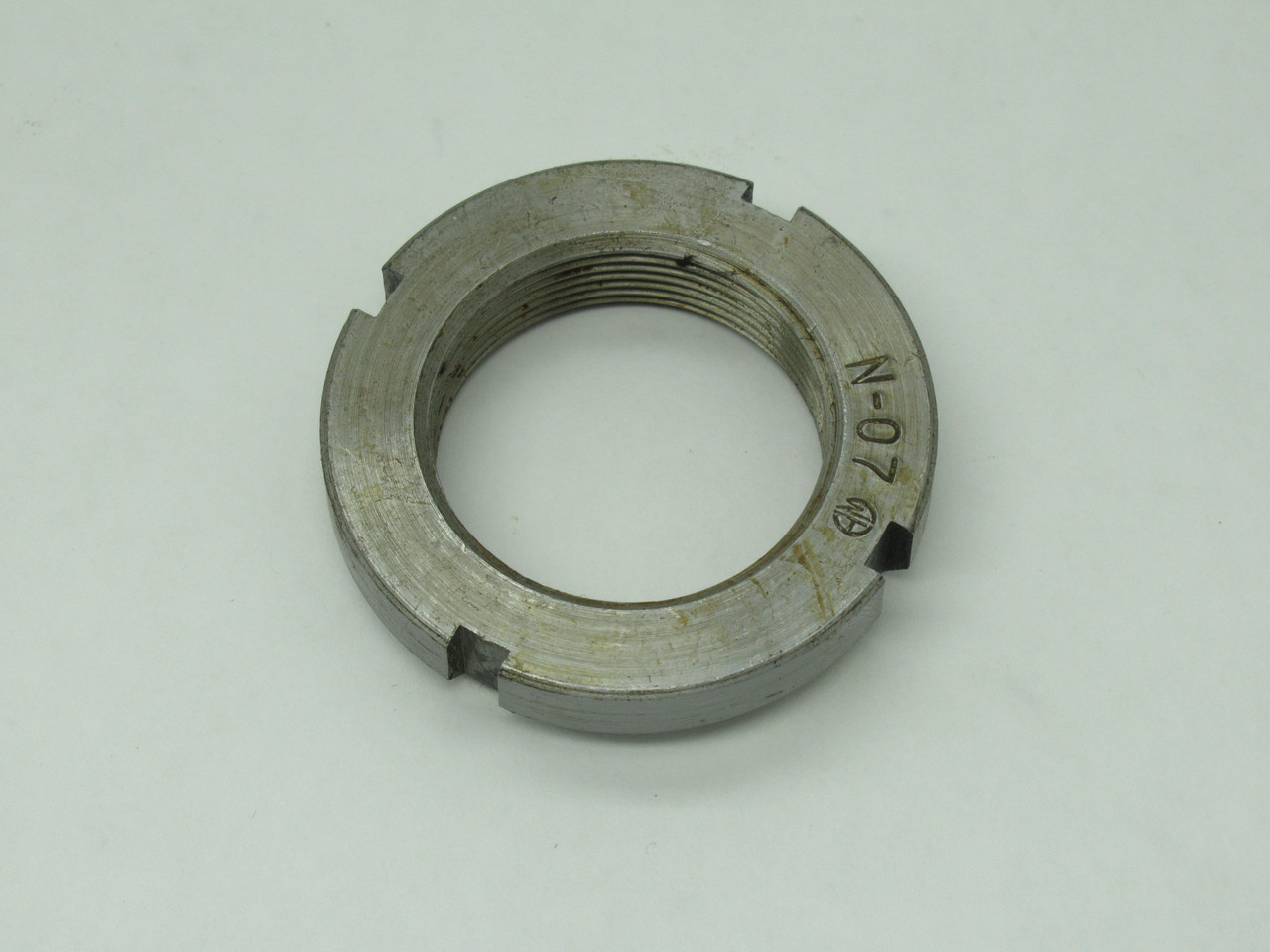 Whittet-Higgins N-07 Bearing Locknut 2.063" OD 1.376" ID 0.448" W NOP
