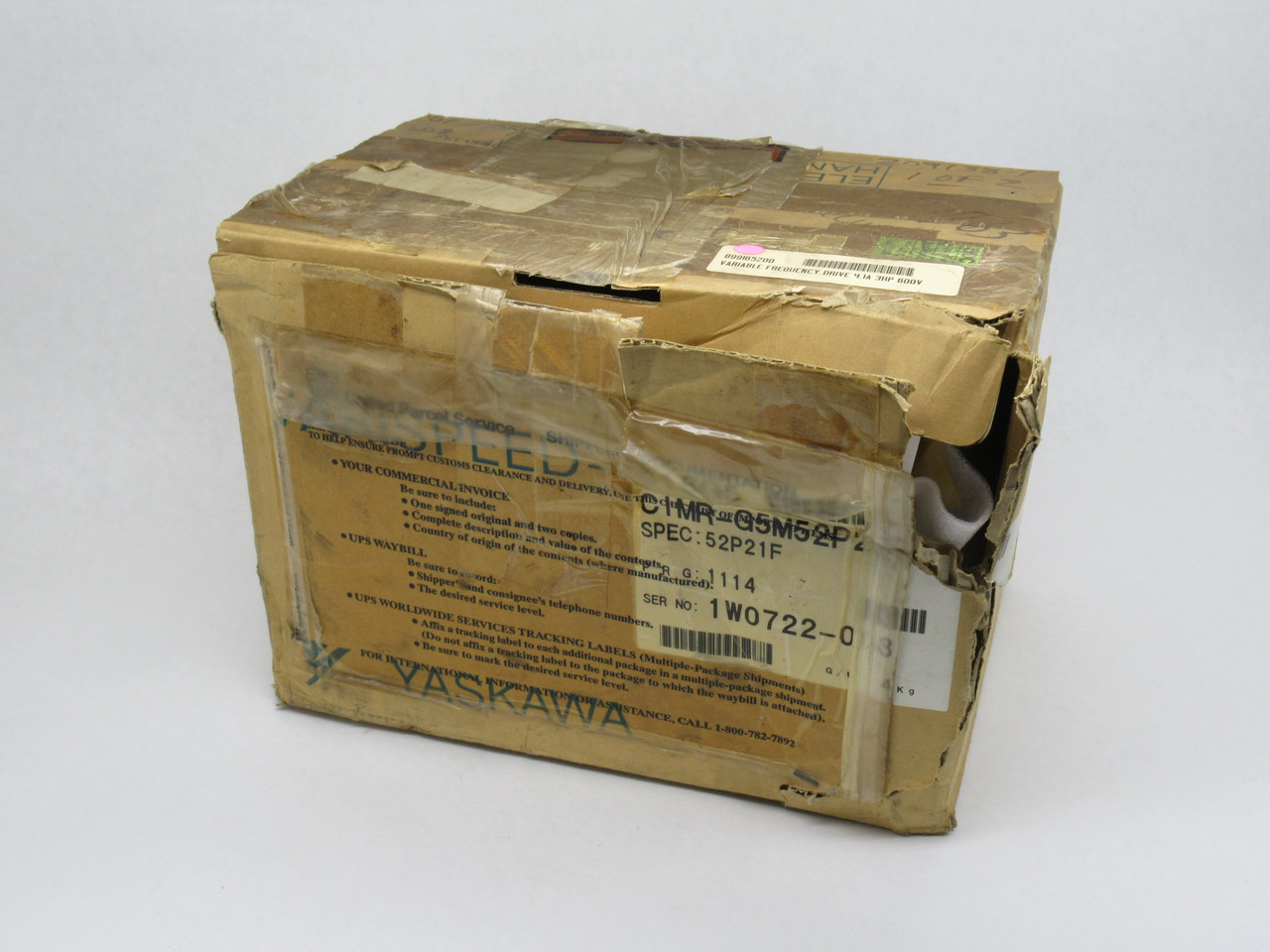 Magnetek 5004-AFG+ Variable Frequency AC Drive 3Ph 3HP 575V 4.1A DMG BOX NEW