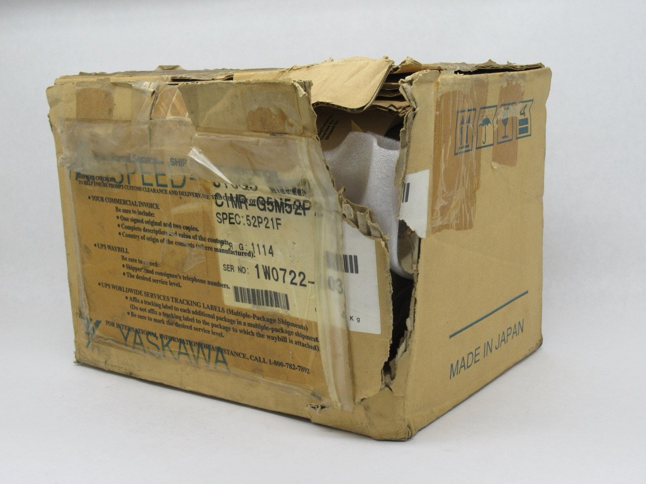 Magnetek 5004-AFG+ Variable Frequency AC Drive 3Ph 3HP 575V 4.1A DMG BOX NEW