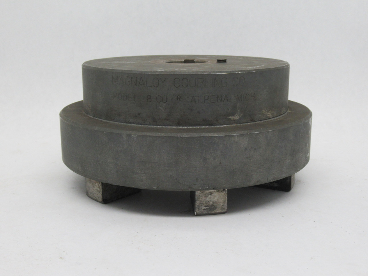 Magnaloy M80011612DSS Custom Flexible Drive Coupling 1-1/2" Bore 2-1/4" LTB USED