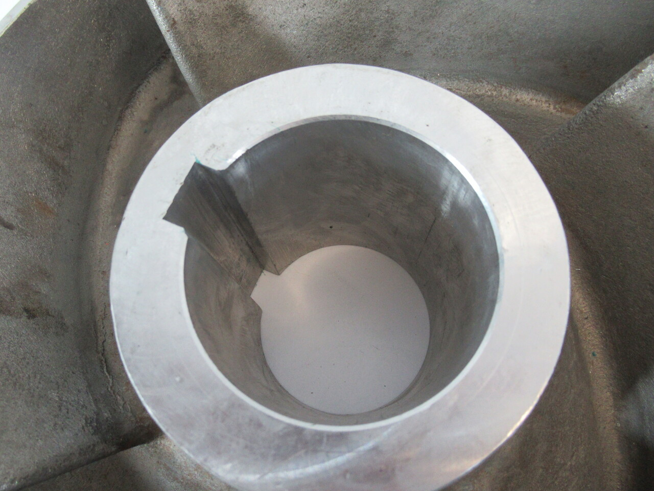 Worthington 2114551-001 4-Vane Impeller 13.88" OD 4.125" LTB GROUND DOWN USED