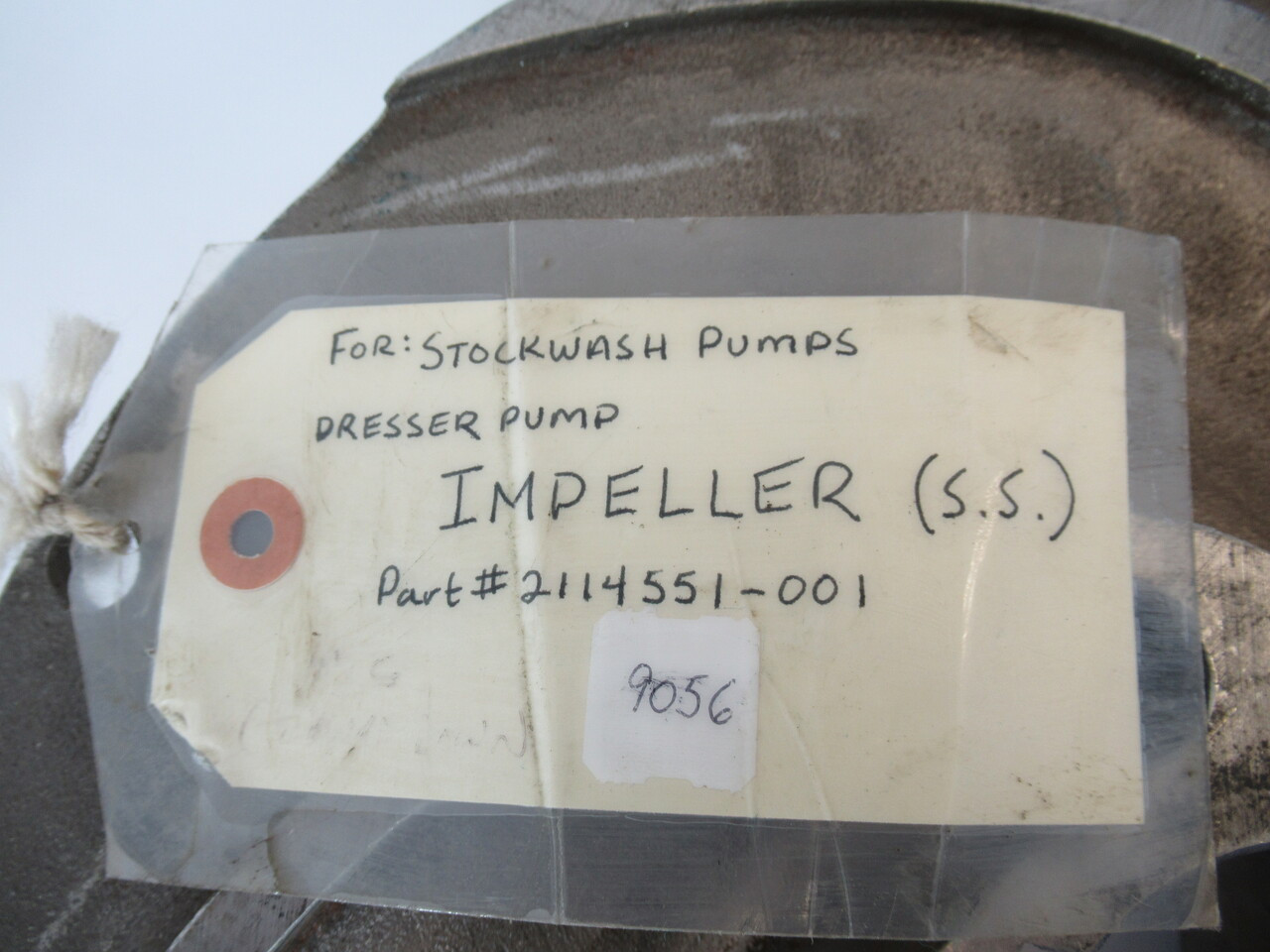 Worthington 2114551-001 4-Vane Impeller 13.88" OD 4.125" LTB GROUND DOWN USED