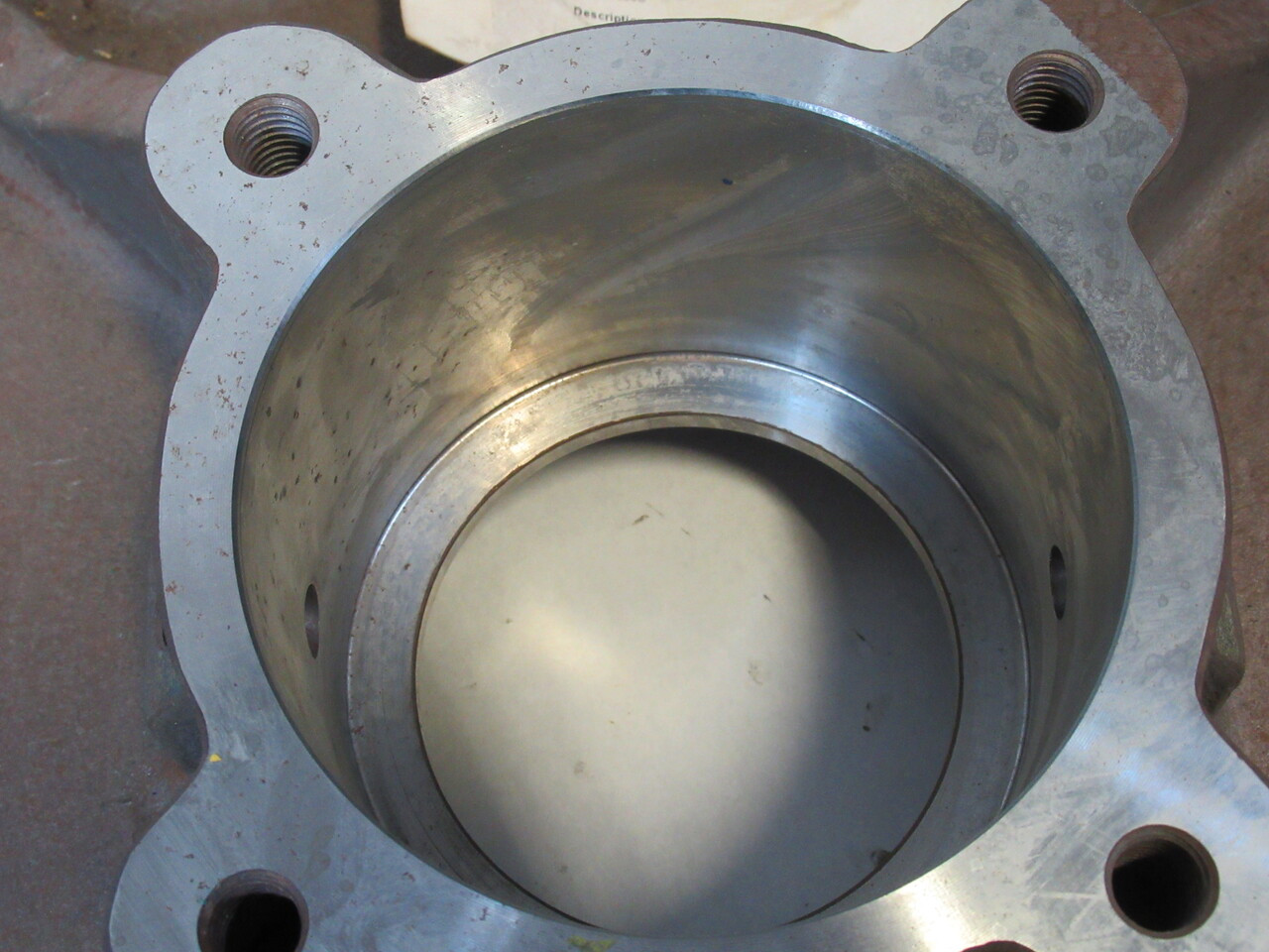 Flow Control 55689C Backplate 21" OD 5.125" LTB 4.5" Bore SHELF WEAR NOP