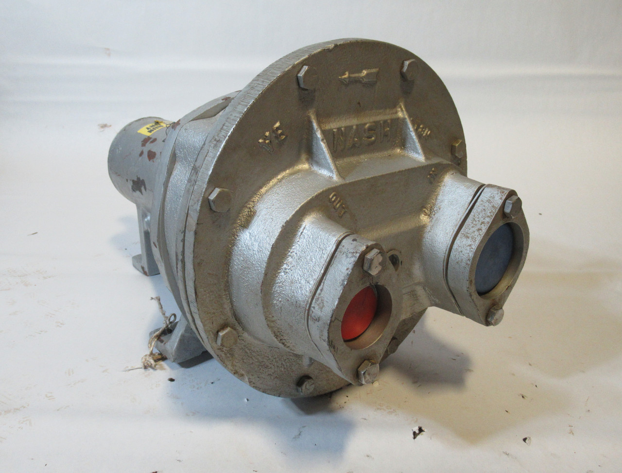 Nash AHF-50 Close-Coupled Vacuum Pump 2" NPT Inlet/Outlet 1750 RPM USED