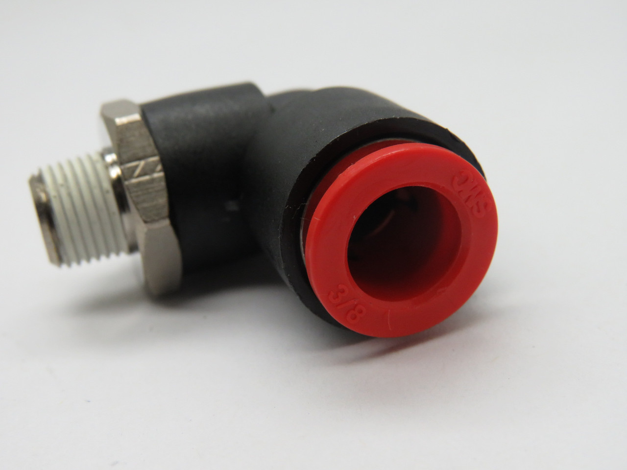 SMC KQL11-34S-X23 Male Elbow Push-In Fitting 3/8" Tube 1/8" NPT NOP