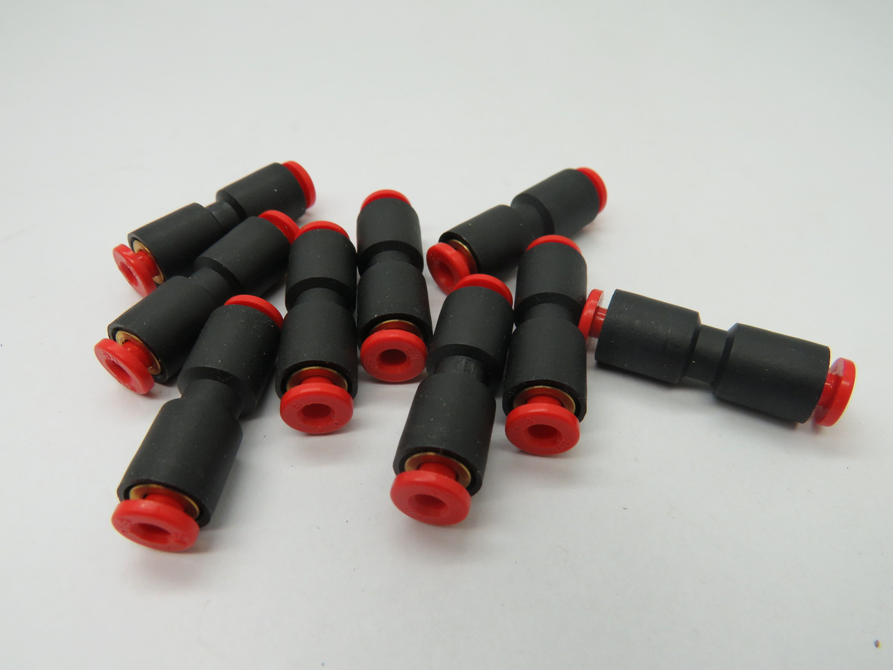 SMC KQL01-00 Straight Union Push-In Fitting 1/8" Tube Lot of 9 NOP