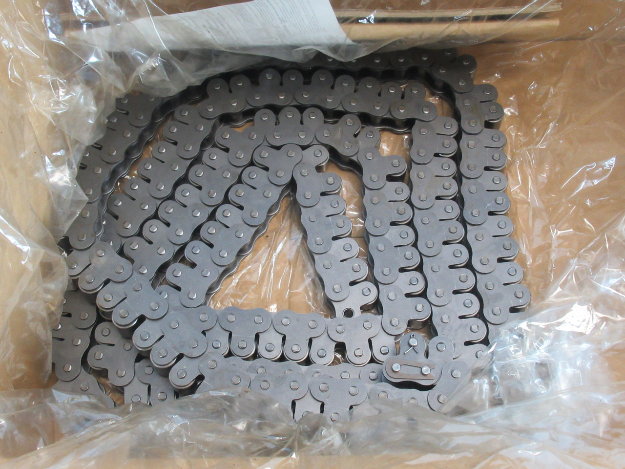 Tsubaki 60TR1L Spring Clip Roller Chain 60 Chain 3/4" Pitch 10' Length NEW